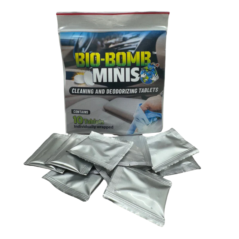 Bio-Bomb Minis | Dissolvable Cleaning & Deodorizing Tablets