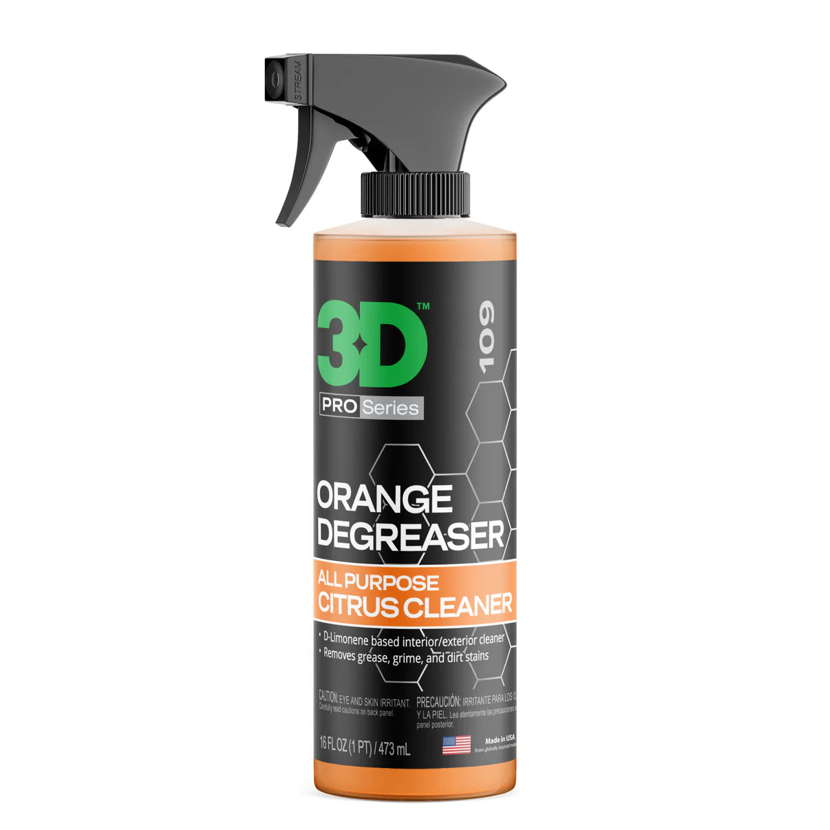 3D | Orange Degreaser - Organic Citrus All Purpose Cleaner