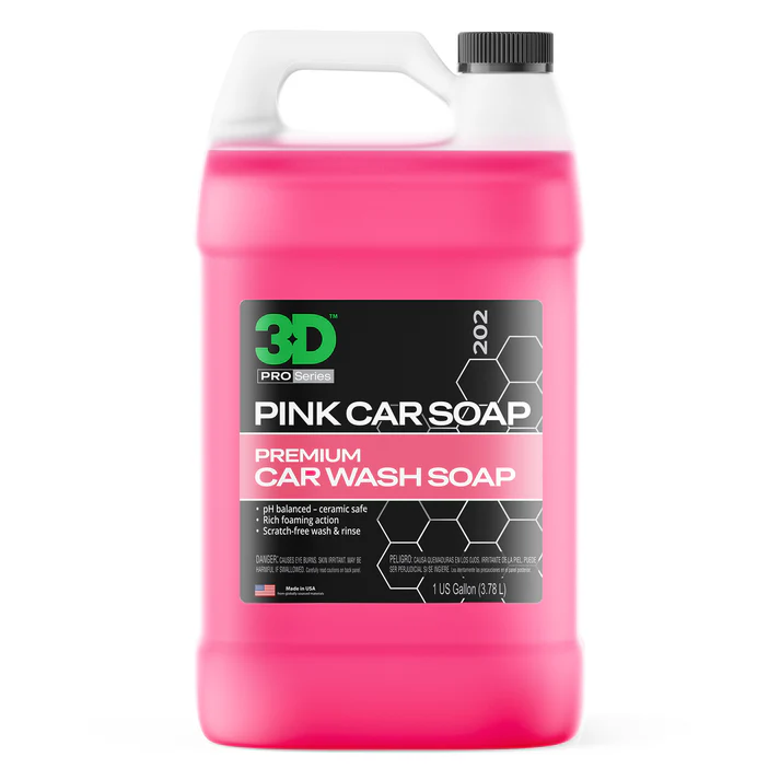 3D | Pink Car Soap Gallon