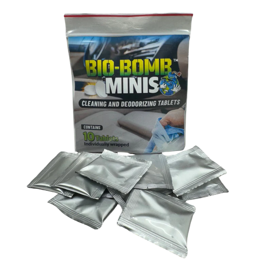 Bio-Bomb Minis | Dissolvable Cleaning & Deodorizing Tablets