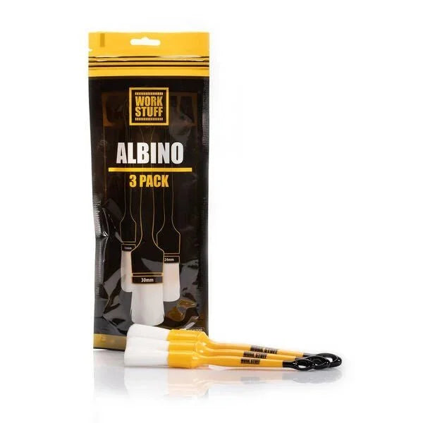 WORK STUFF | Detailing Brushes White Albino 3 Pack