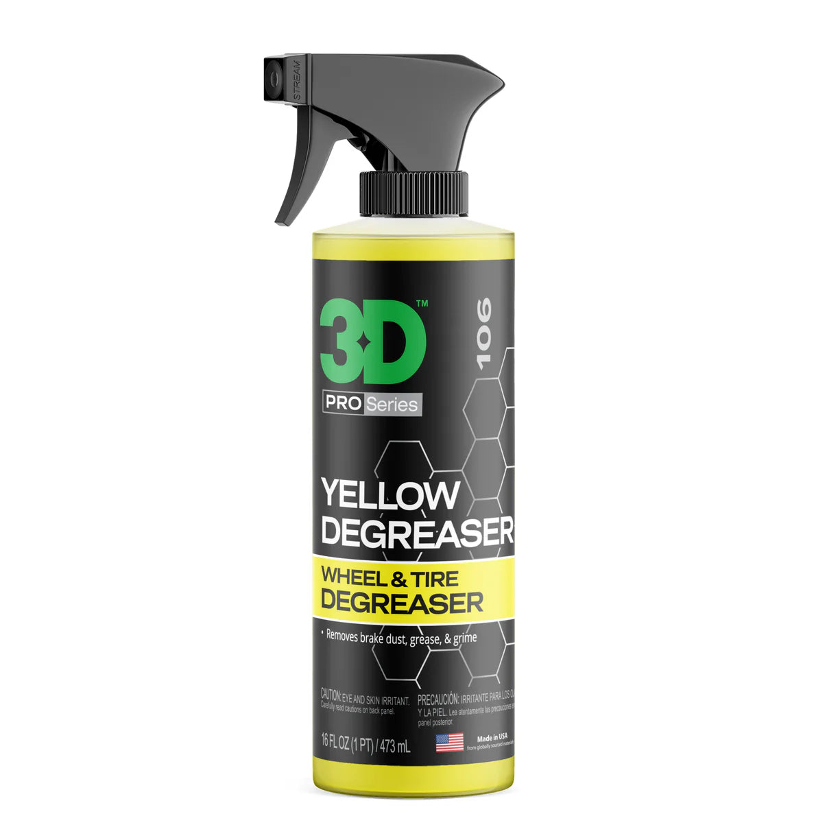 3D | Yellow Degreaser - Wheel & Tire Cleaner
