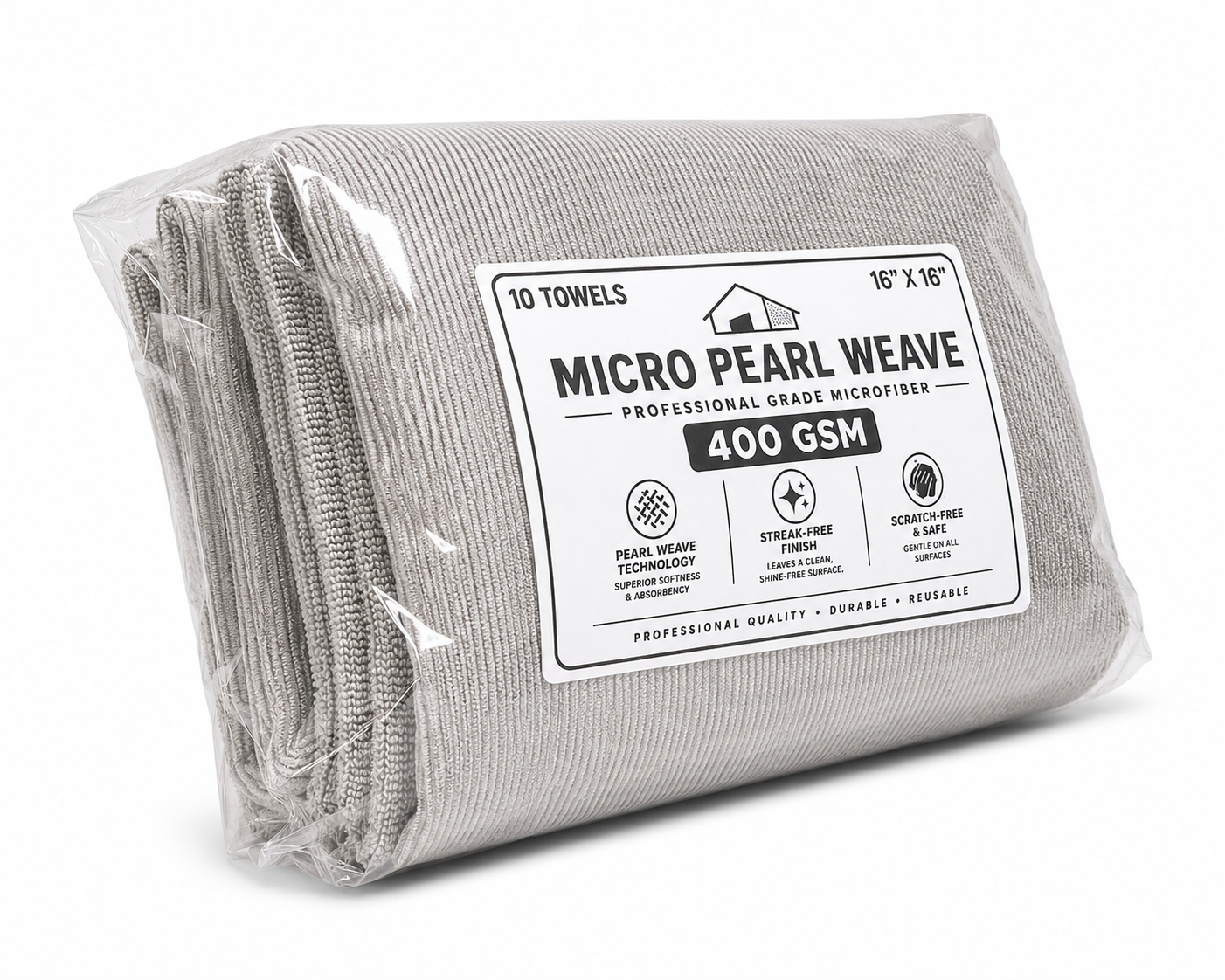 Microfiber Depot | Micro Pearl Weave Towels