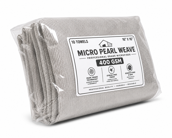Microfiber Depot | Micro Pearl Weave Towels